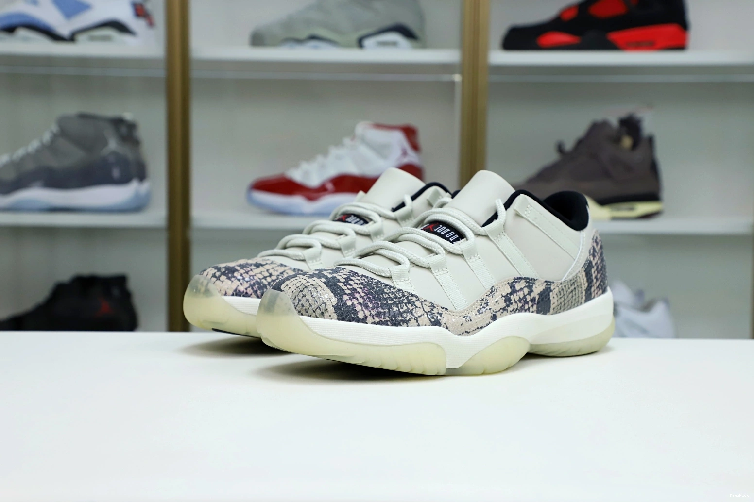 BONE 11 JORDAN LIGHT SNAKESKIN AIR LOW 1012